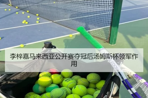 李梓嘉马来西亚公开赛夺冠后汤姆斯杯领军作用